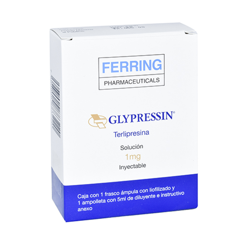 GLYPRESSIN 1 mg 1 Frasco Ámpula