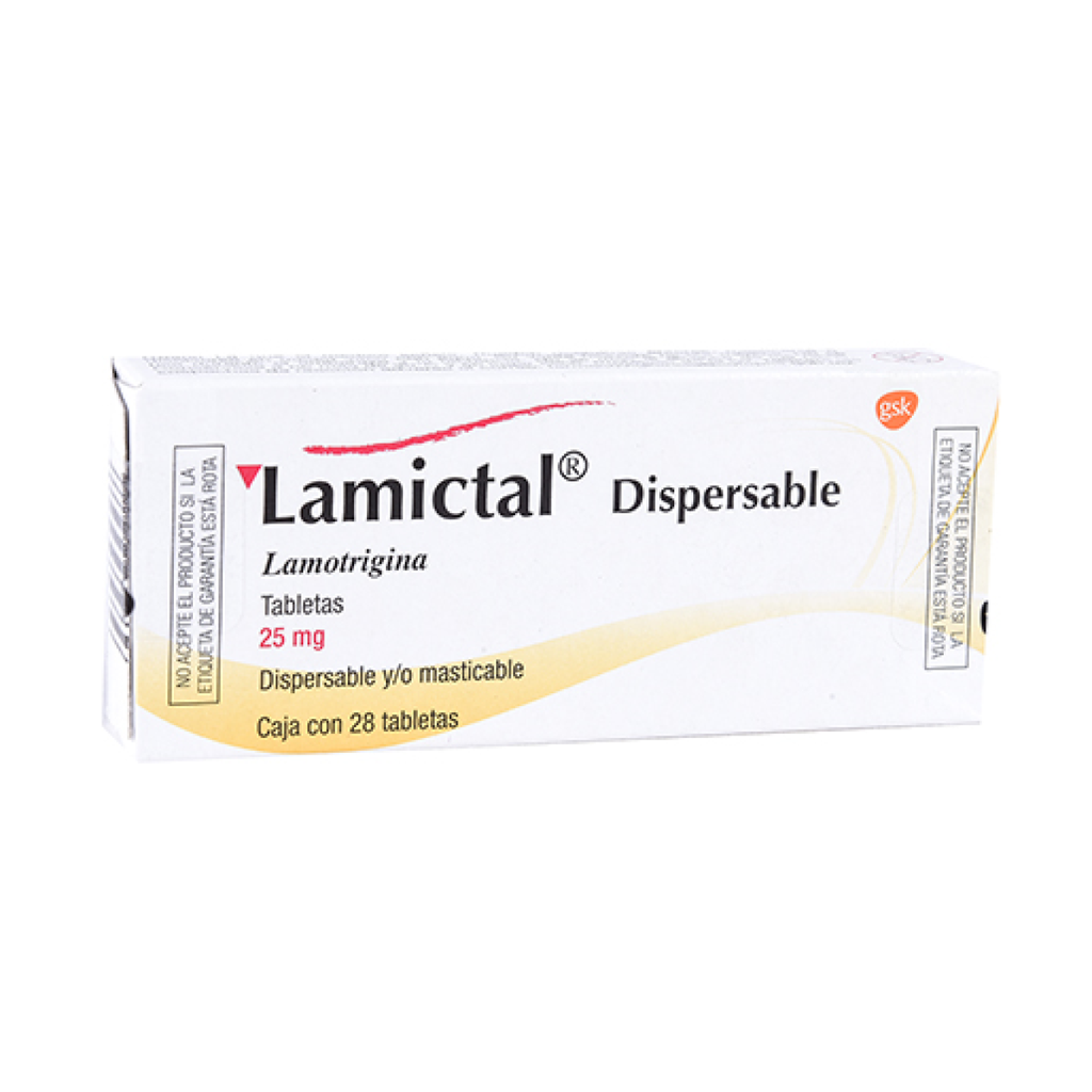 LAMICTAL 25 mg 28 Tableta(s)