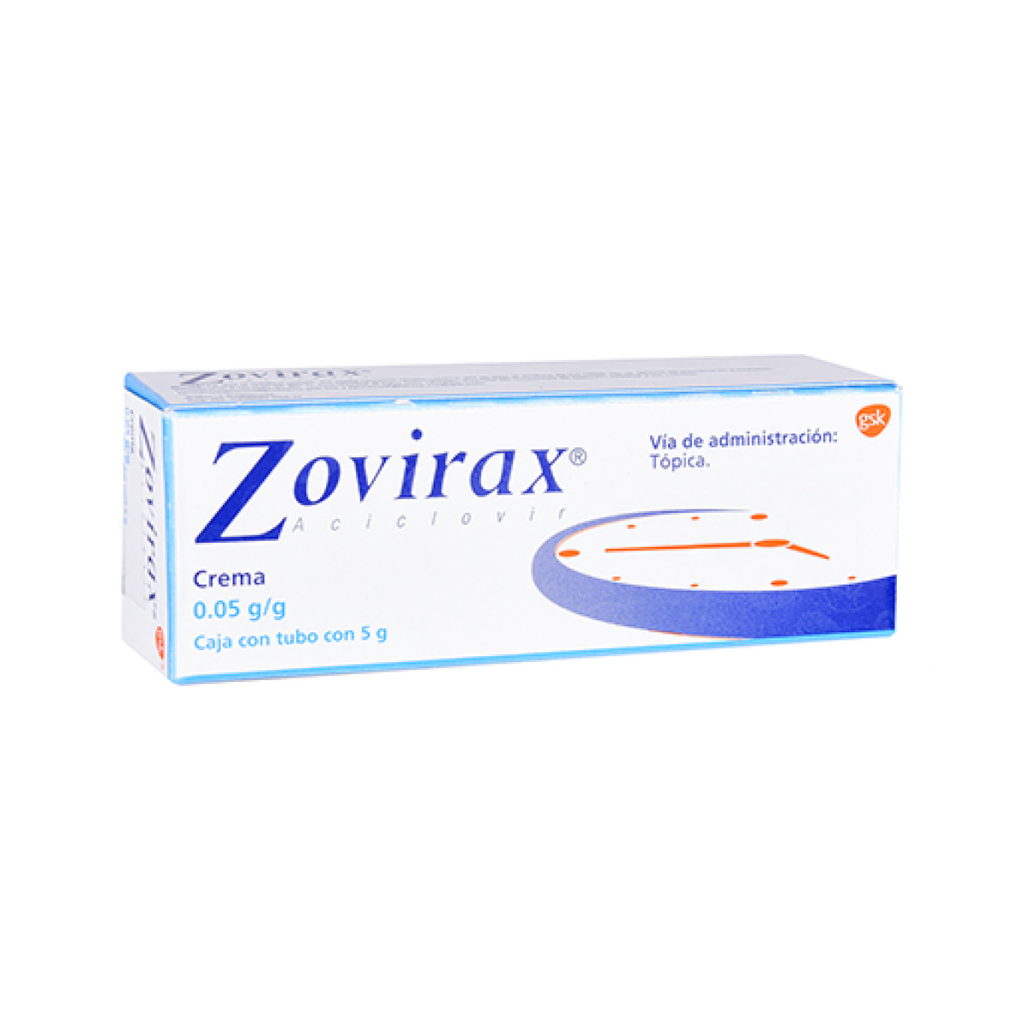ZOVIRAX 0.05 g 5 Gramos