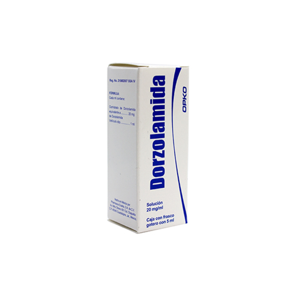 DORZOLAMIDA 20 mg 5 Mililitro