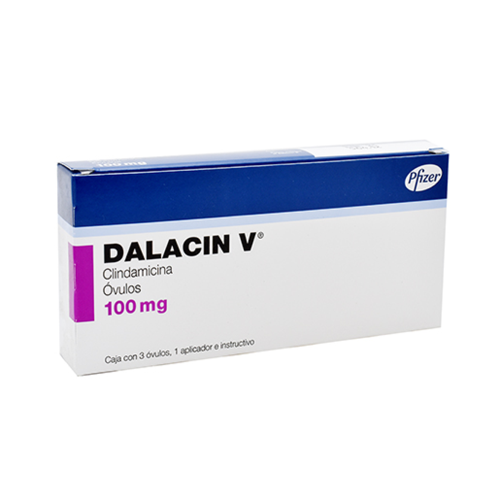 DALACIN-V 100 mg 3 Óvulo