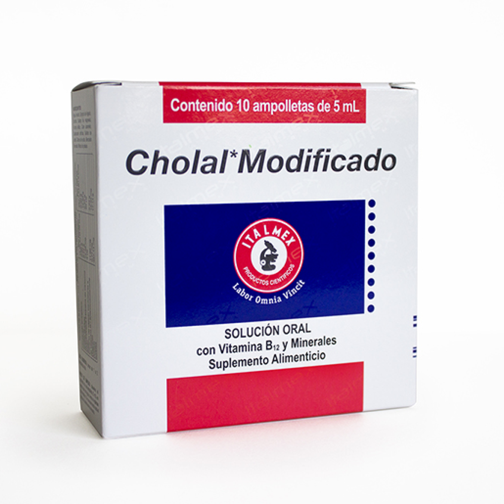CHOLAL MODIFICADO - 10 Ampolleta