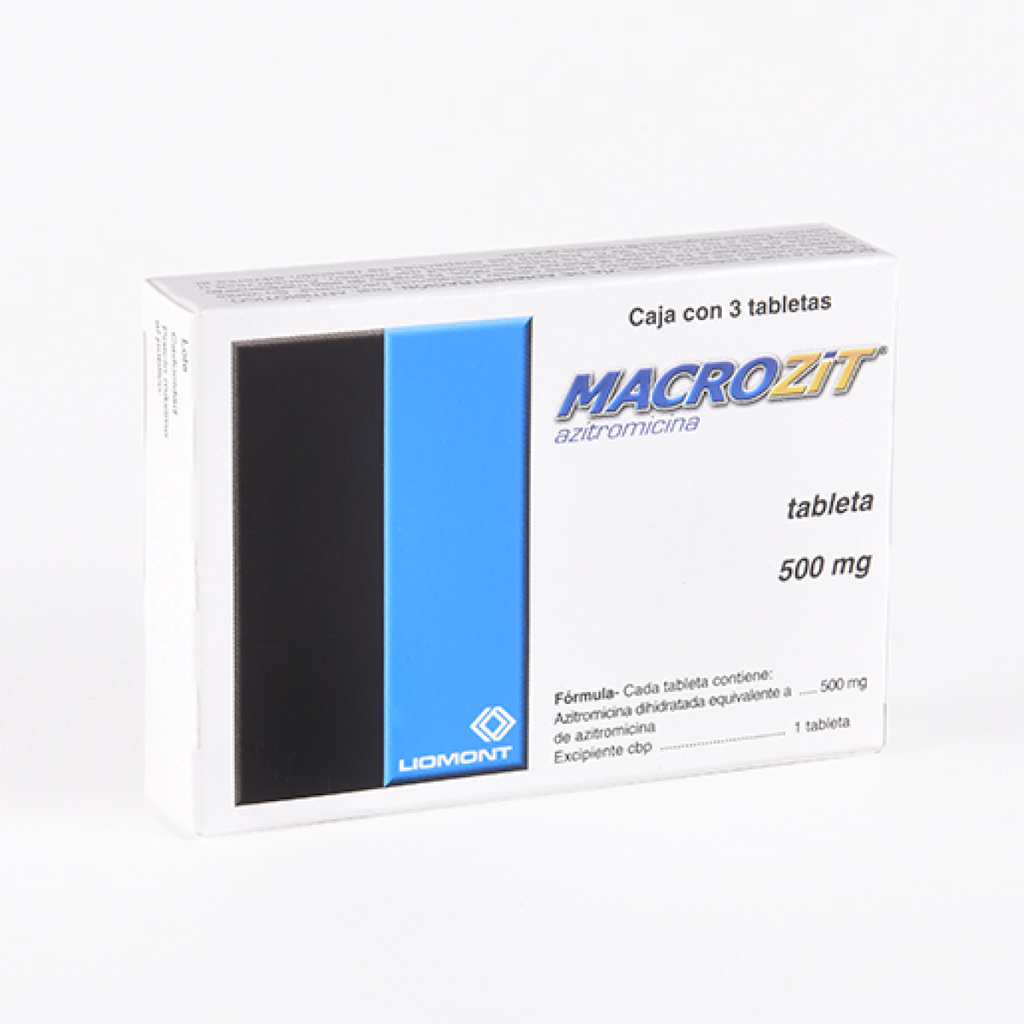 MACROZIT 500 mg 3 Tableta(s)