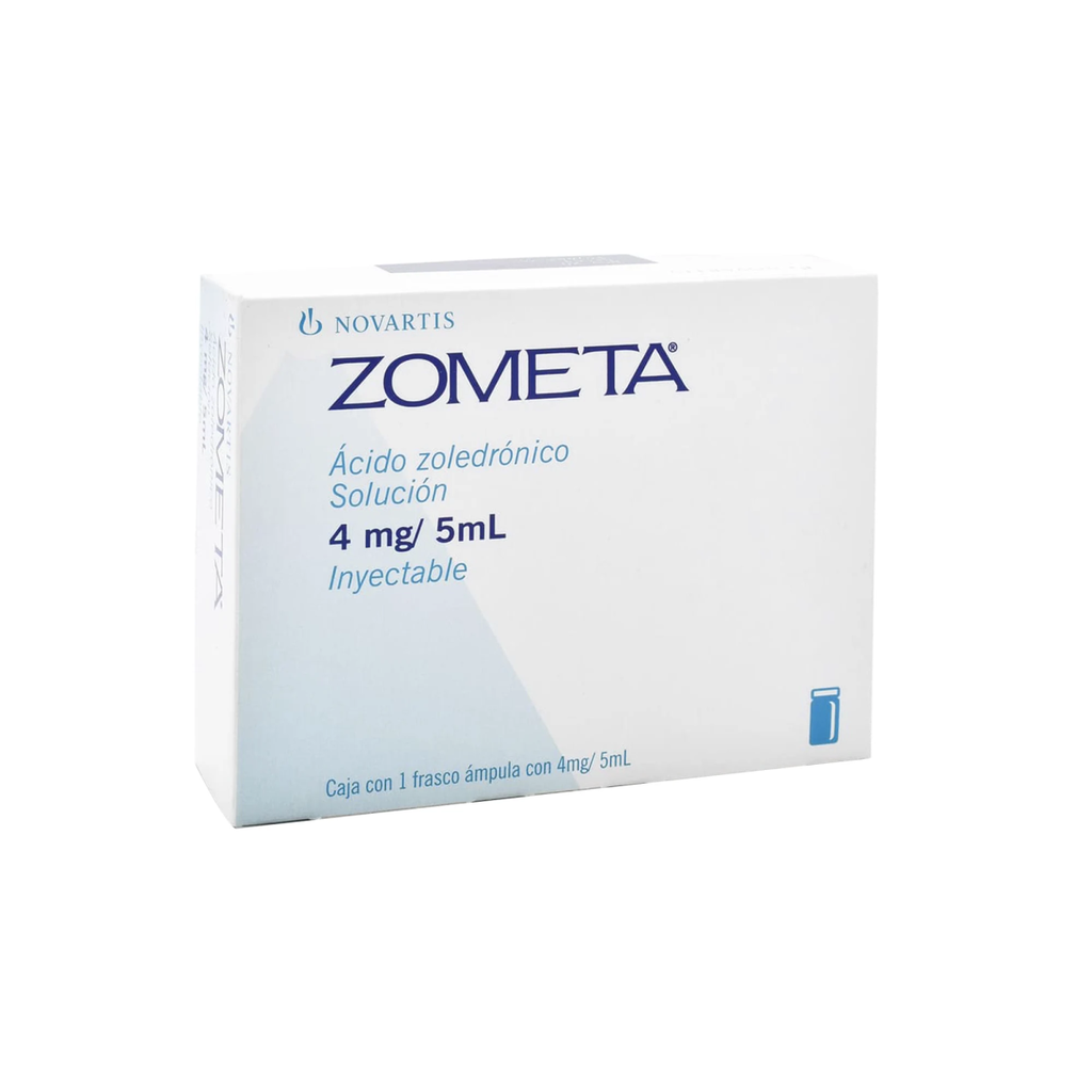 ZOMETA 4 mg/5 ml 1 Frasco Ámpula