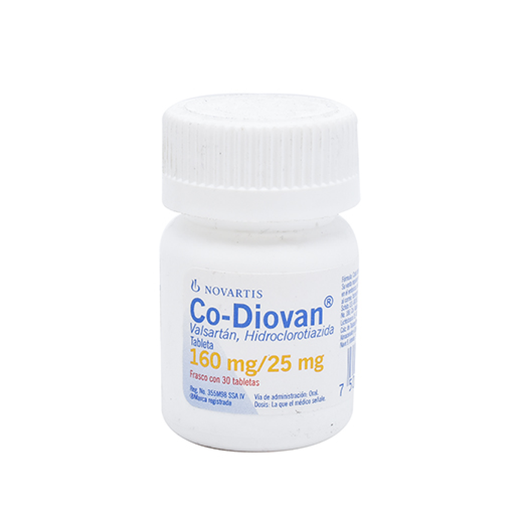 CO-DIOVAN 25/160 mg 30 Tableta(s)