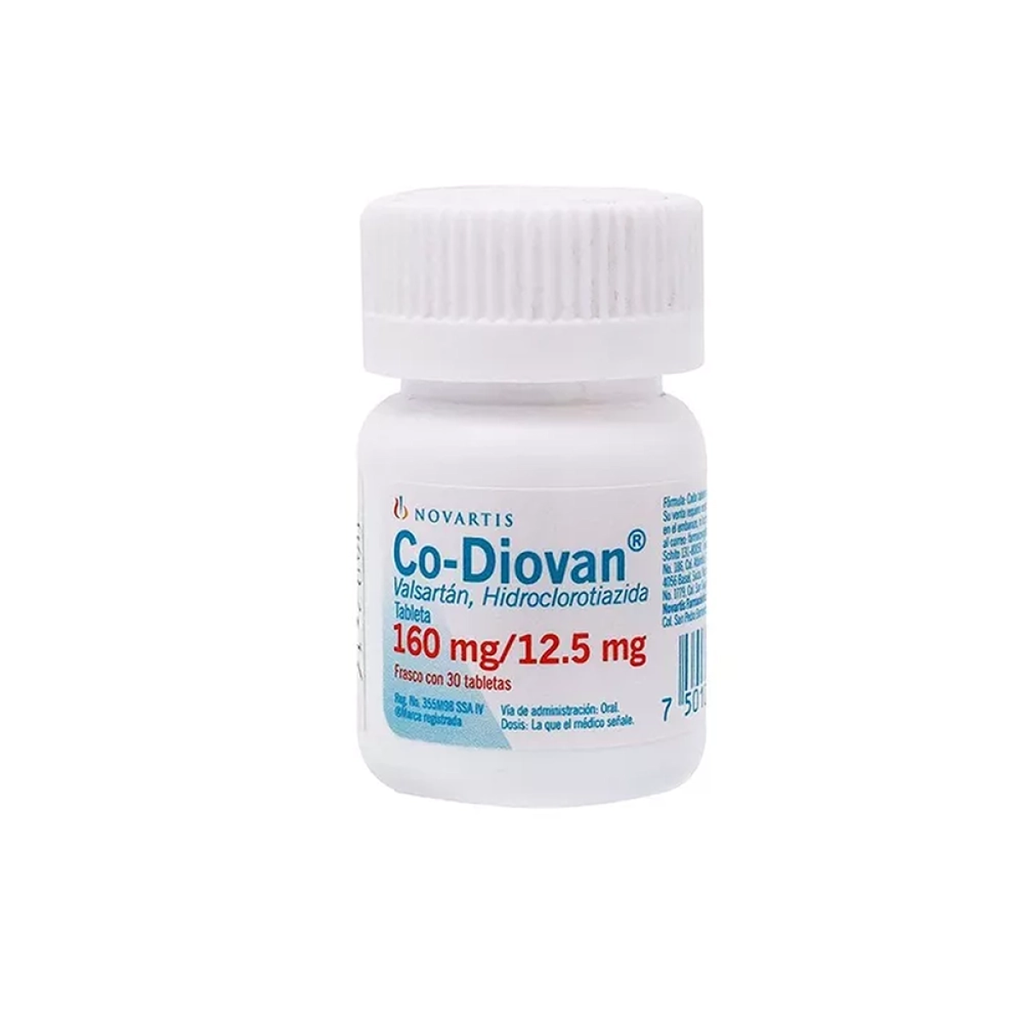 CO-DIOVAN 12.5/160 mg 30 Tableta(s)