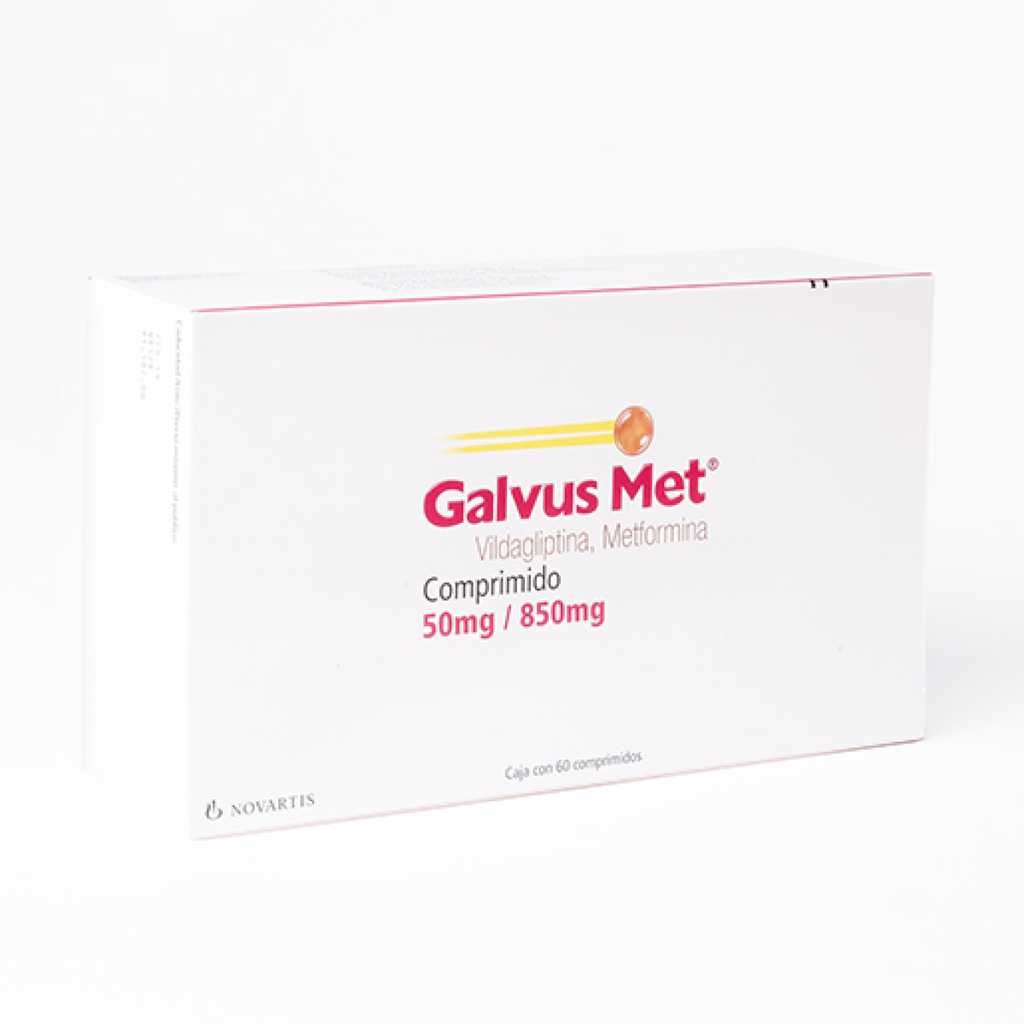GALVUS-MET 850/50 mg 60 Comprimido(s)