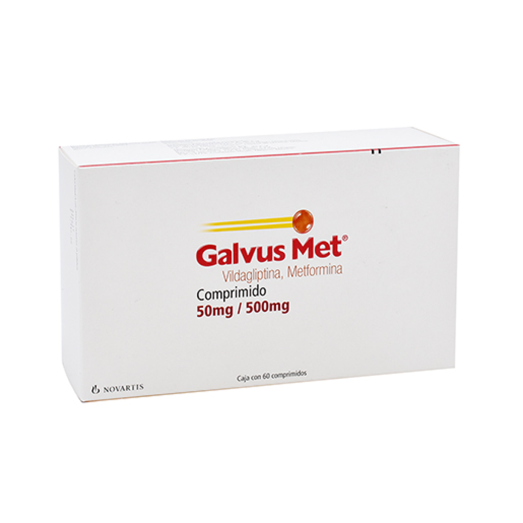 GALVUS-MET 500/50 mg 60 Comprimido(s)