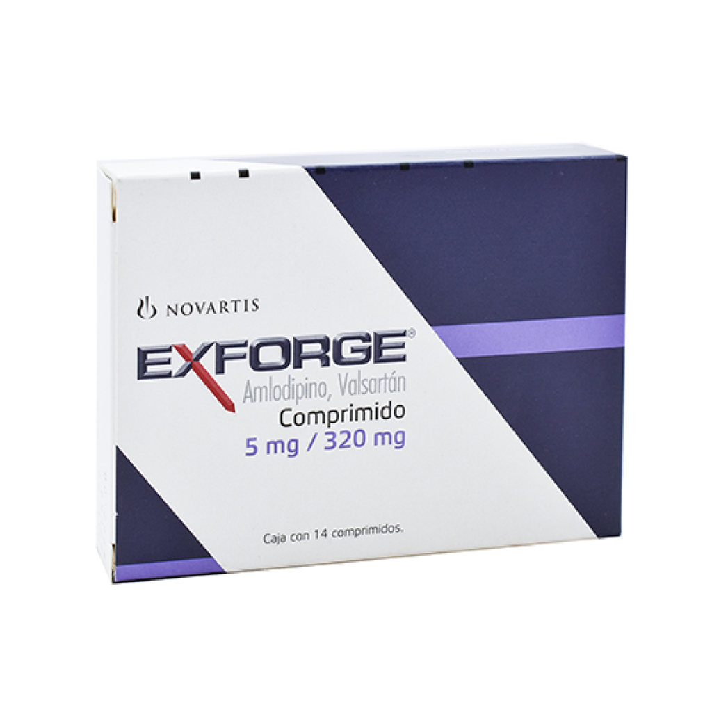 EXFORGE 5/320 mg 14 Comprimido(s)