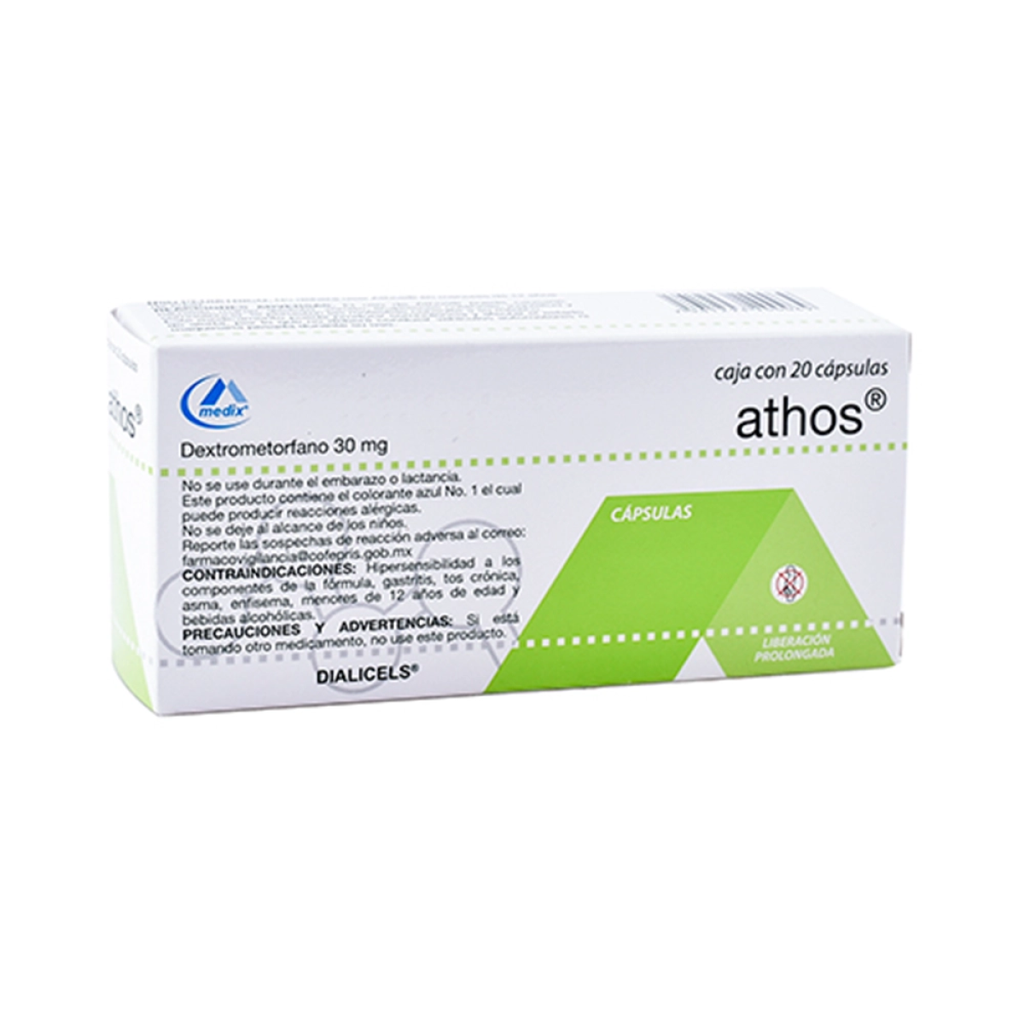 ATHOS 30 mg 20 Cápsula(s)