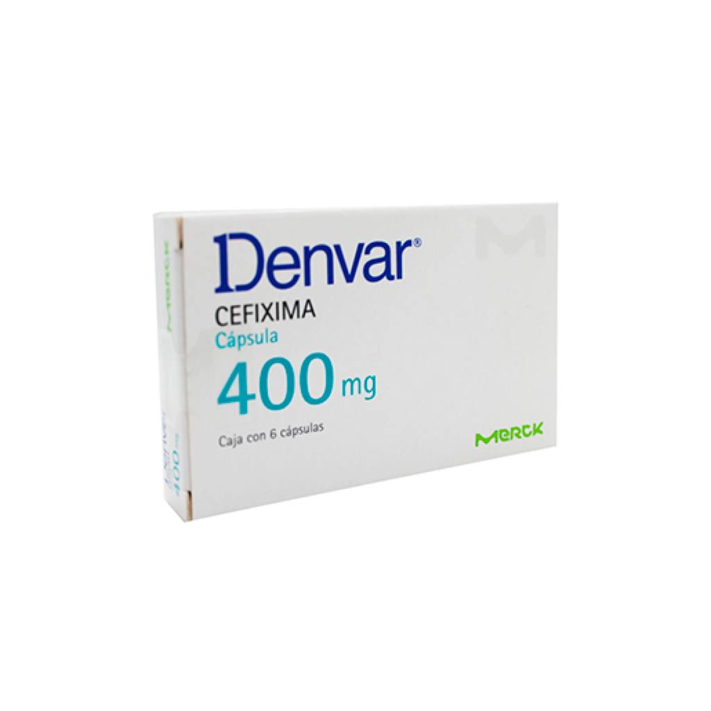 DENVAR 400 mg 6 Cápsula(s)