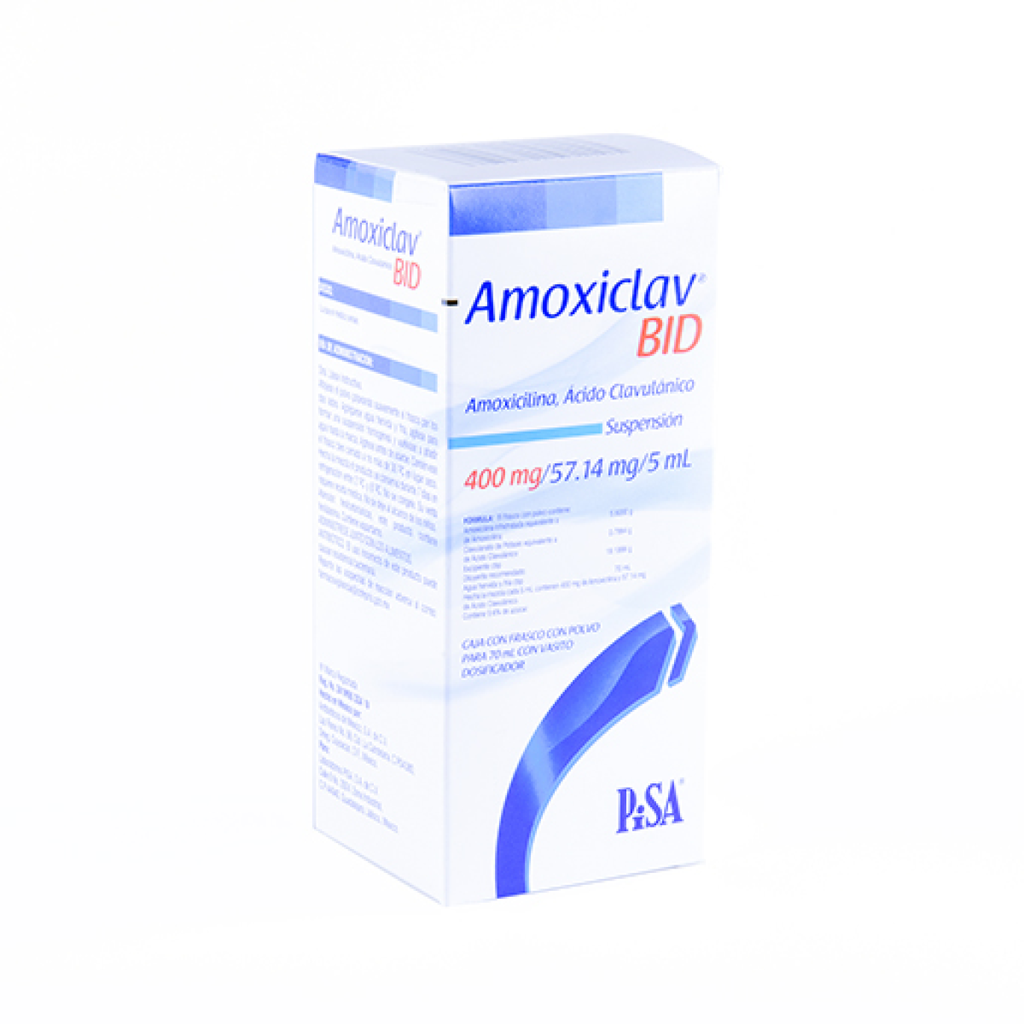 AMOXICLAV BID 400/57.14 mg/5 ml 70 Mililitro