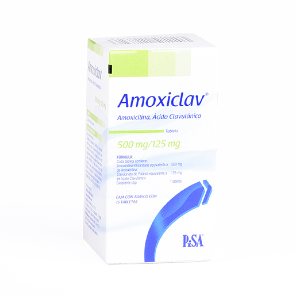 AMOXICLAV 500/125 mg 15 Tableta(s)