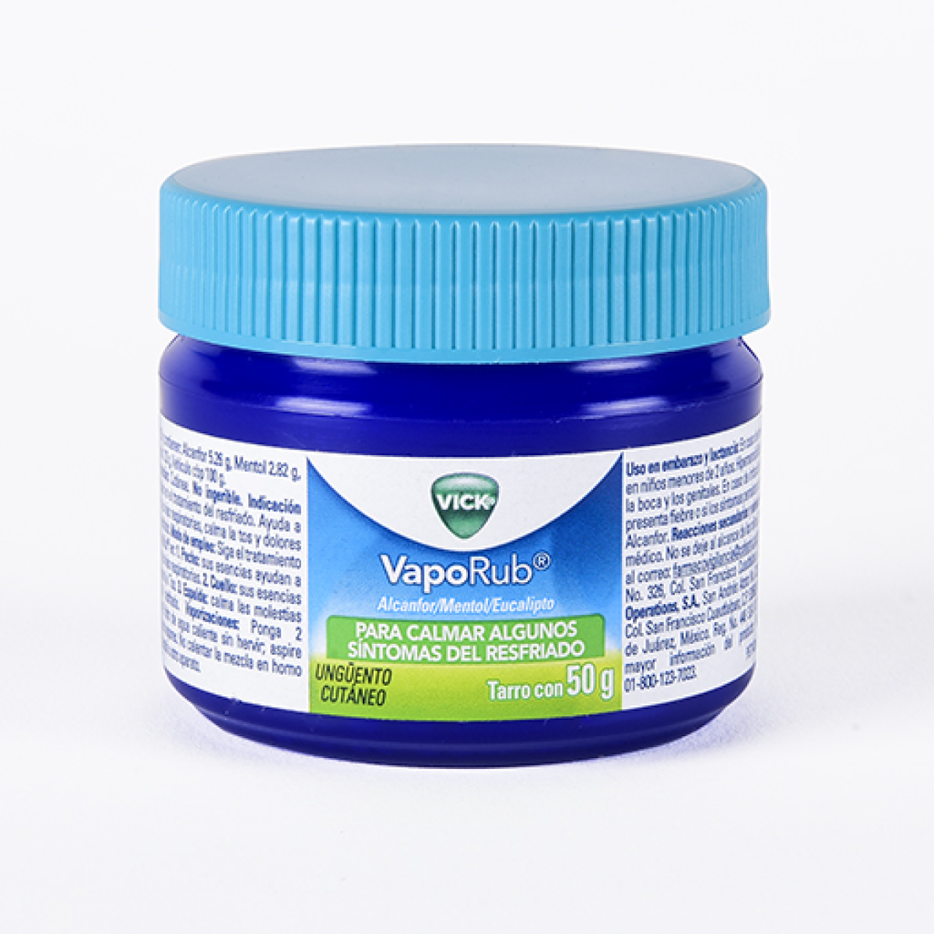VICK VAPORUB 5.26/2.82/1.33 g 50 Gramos