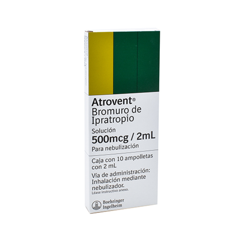 ATROVENT 500 mcg/2 ml 10 Ampolleta