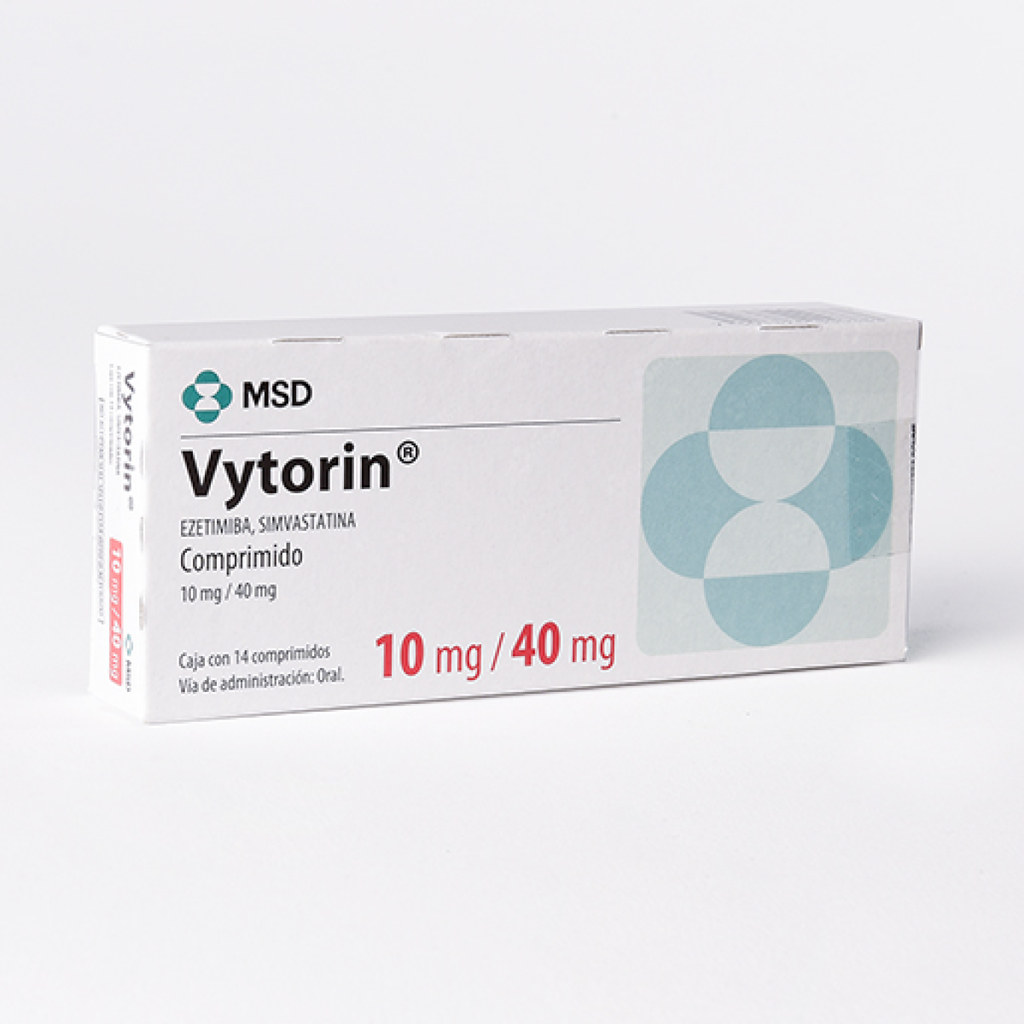 VYTORIN 10/40 mg 14 Comprimido(s)