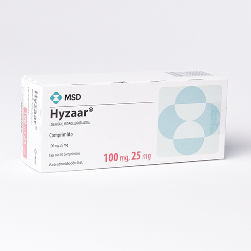 HYZAAR 25/100 mg 30 Comprimido(s)