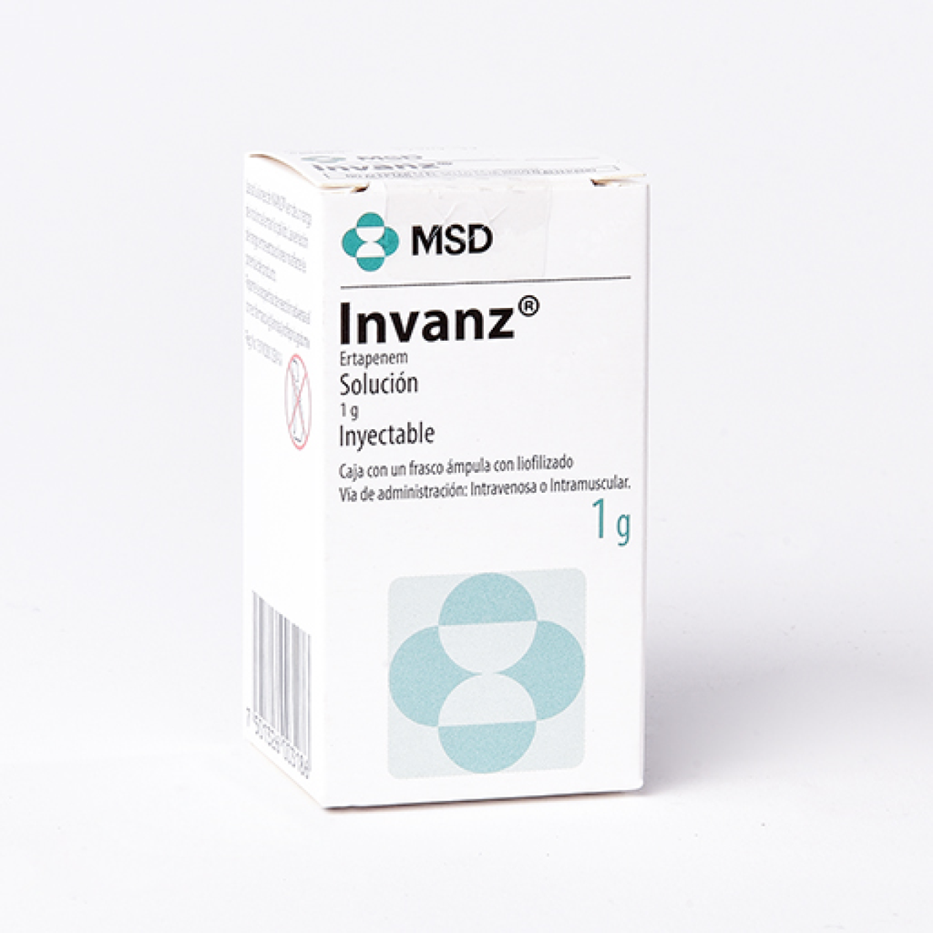 INVANZ 1 g 1 Frasco Ámpula