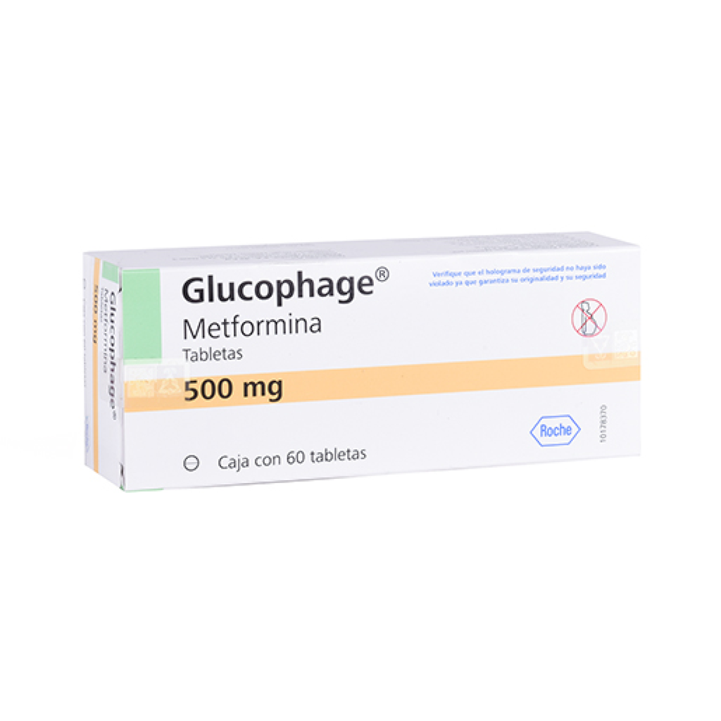 GLUCOPHAGE 500 mg 60 Tableta(s)