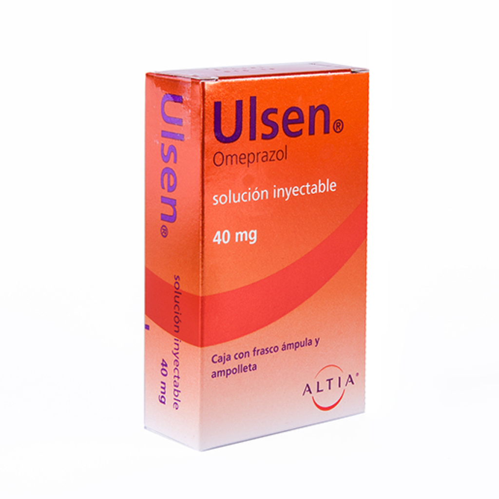 ULSEN 40 mg 1 Frasco Ámpula