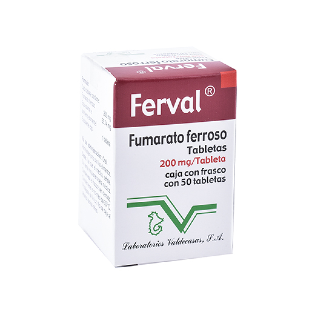 FERVAL 200 mg 50 Tableta(s)