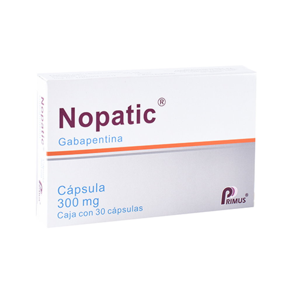 NOPATIC 300 mg 30 Cápsula(s)