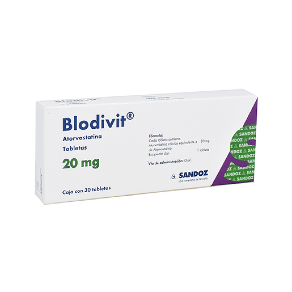 BLODIVIT 20 mg 30 Tableta(s)