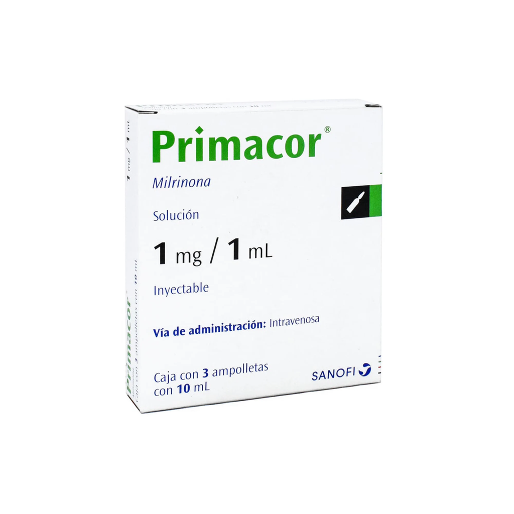 PRIMACOR 1 mg / ml 3 Ampolleta