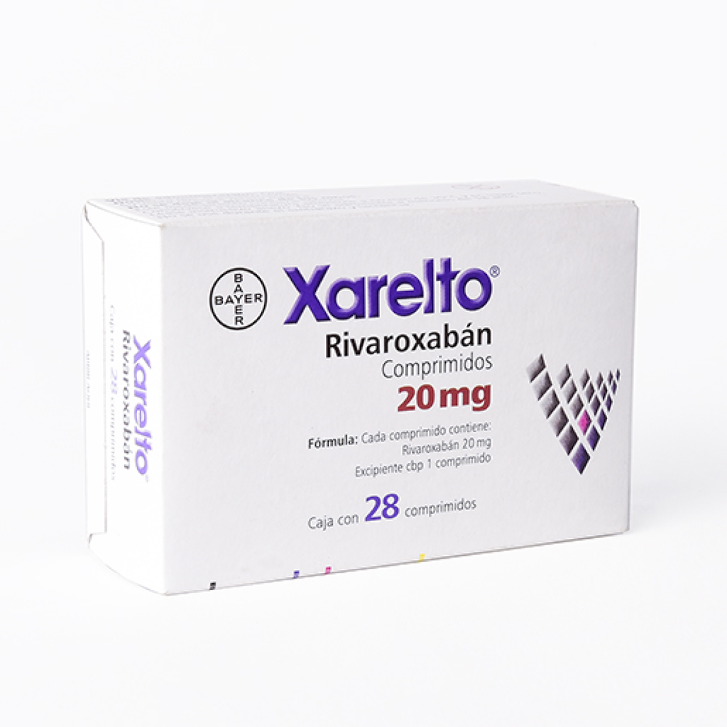 XARELTO 20 mg 28 Comprimido(s)