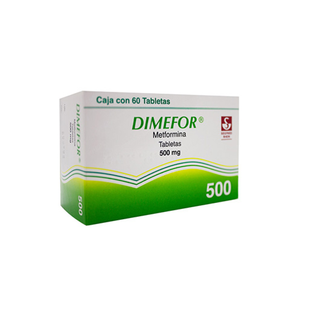 DIMEFOR 500 mg 60 Tableta(s)
