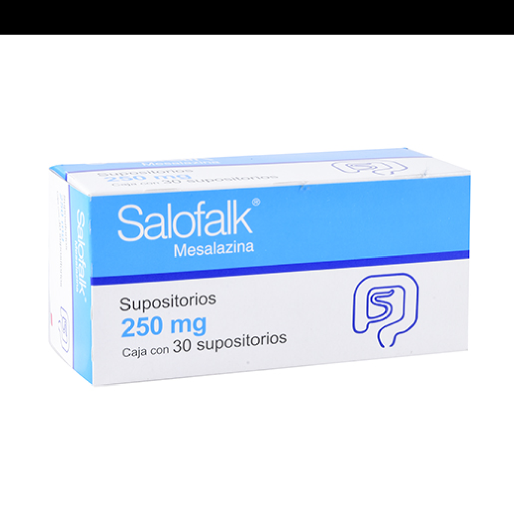 SALOFALK 250 mg 30 Supositorios