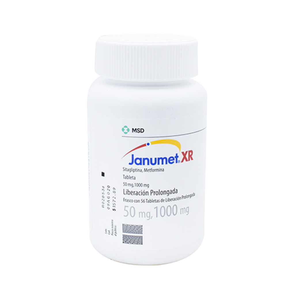 JANUMET XR 1000/50 mg 56 Tableta(s)