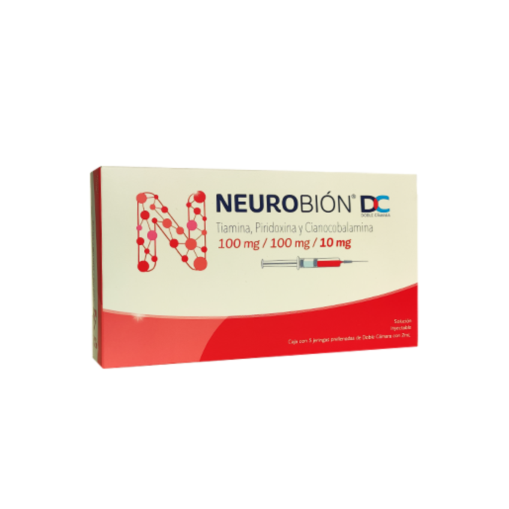 NEUROBION 100/100/10 mg 5 Jeringa