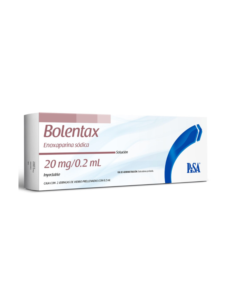BOLENTAX 20 mg 2 Jeringa