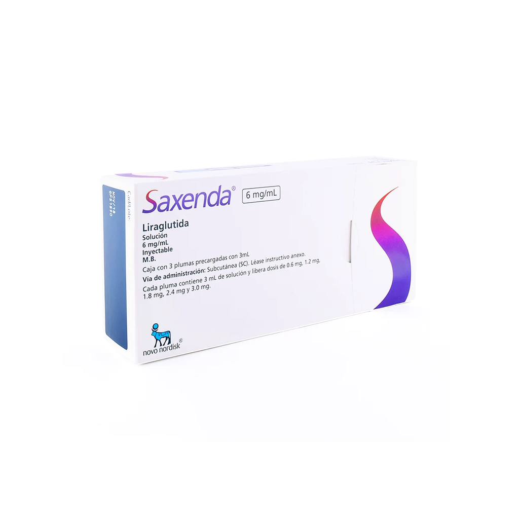 SAXENDA 6 mg 3 Pluma