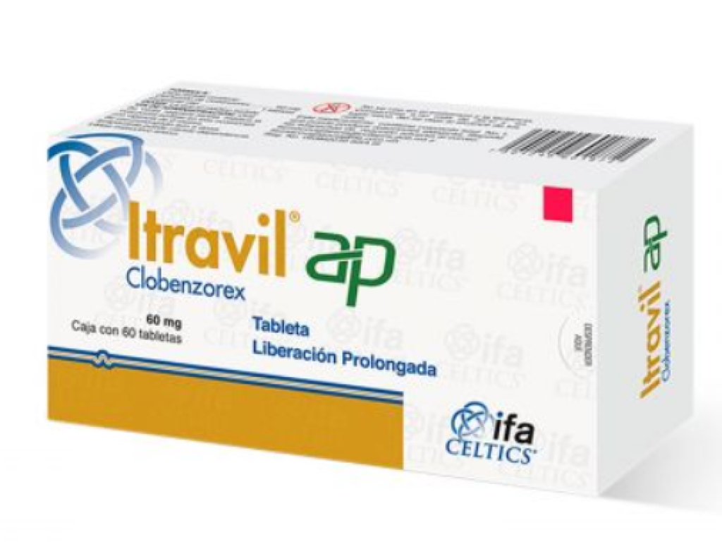 ITRAVIL AP 60 mg 60 Tableta(s)