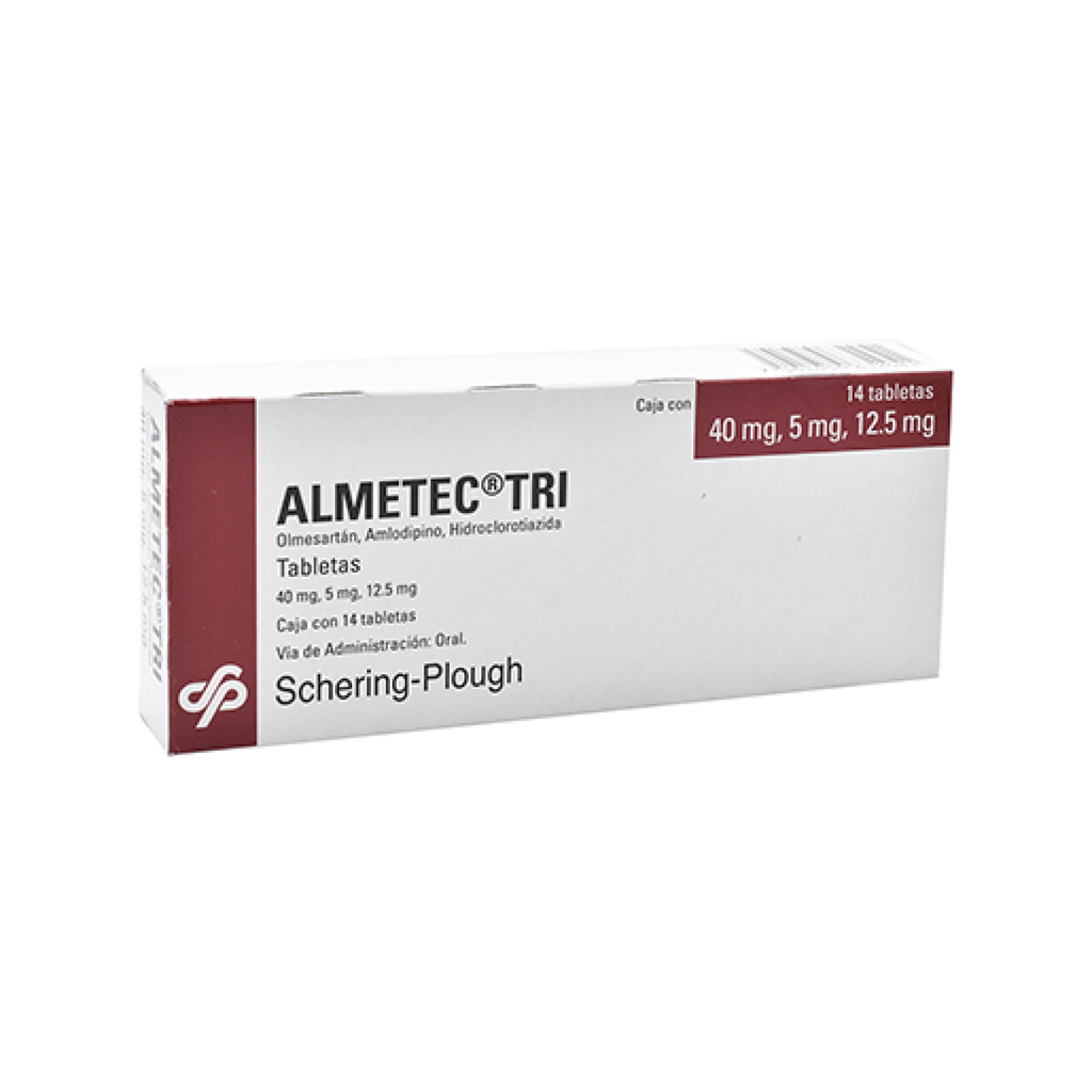 ALMETEC-TRI 5/12.5/40 mg 14 Tableta(s)
