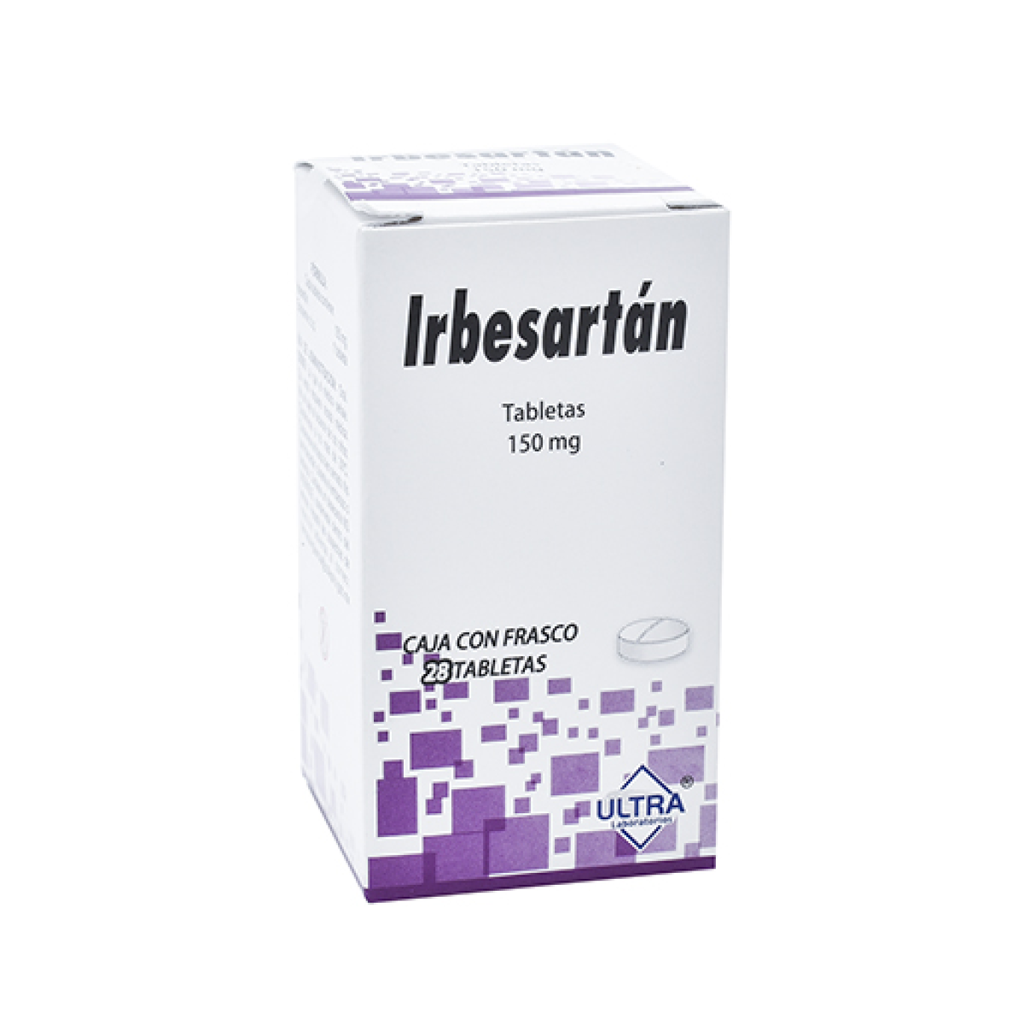 IRBESARTAN 150 mg 28 Tableta(s)