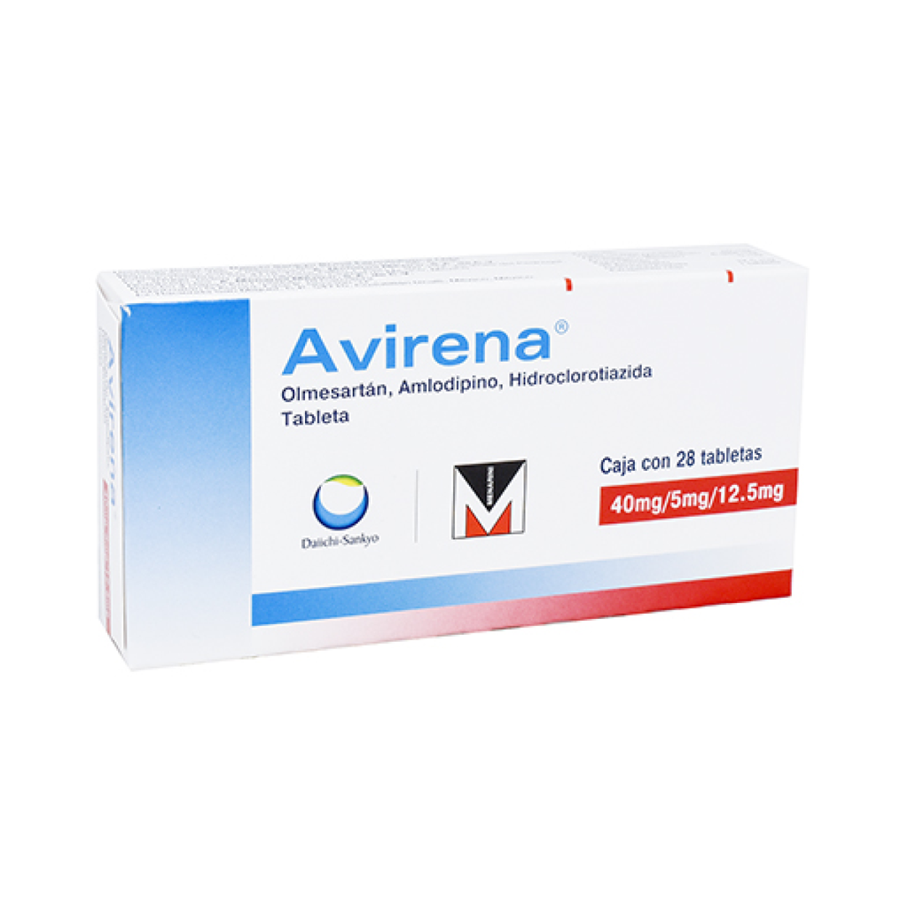 AVIRENA 5/12.5/40 mg 28 Tableta(s)