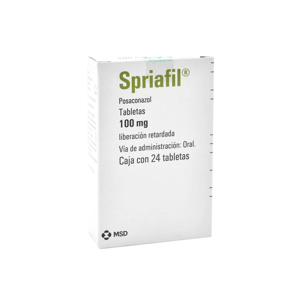 SPRIAFIL 100 mg 24 Tableta(s)
