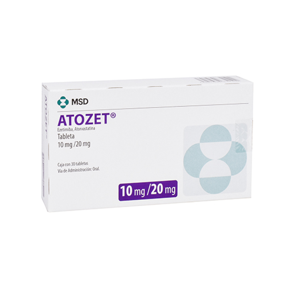 ATOZET 20/10 mg 30 Tableta(s)