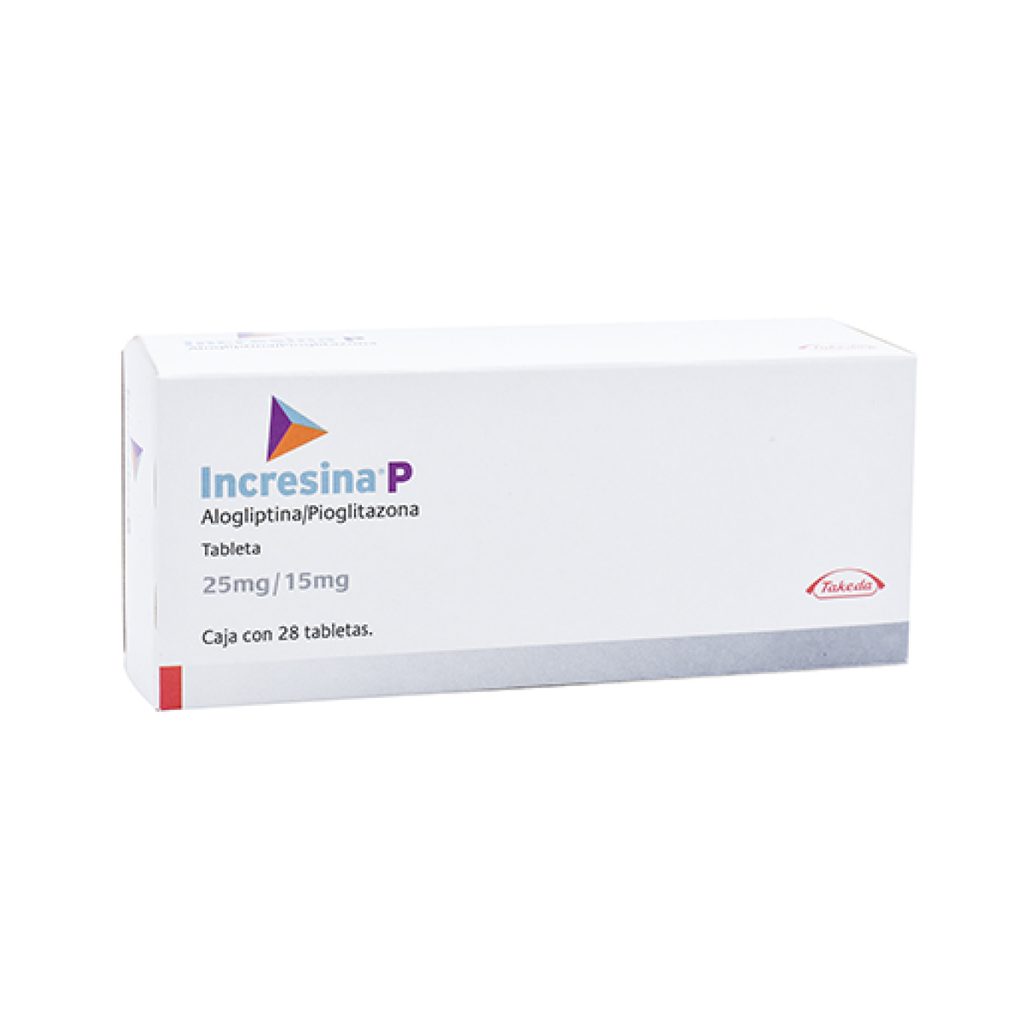 INCRESINA P 25/15 mg 28 Tableta(s)