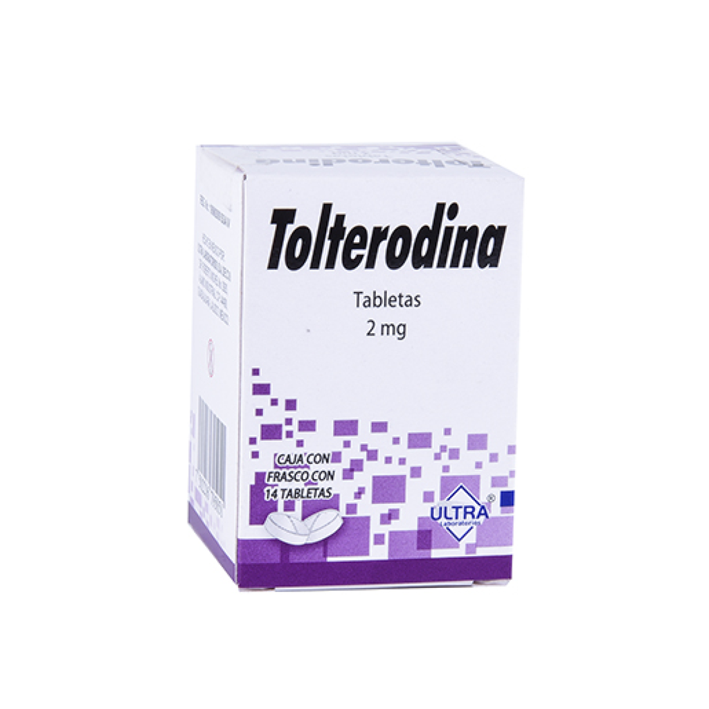 TOLTERODINA 2 mg 14 Tableta(s)