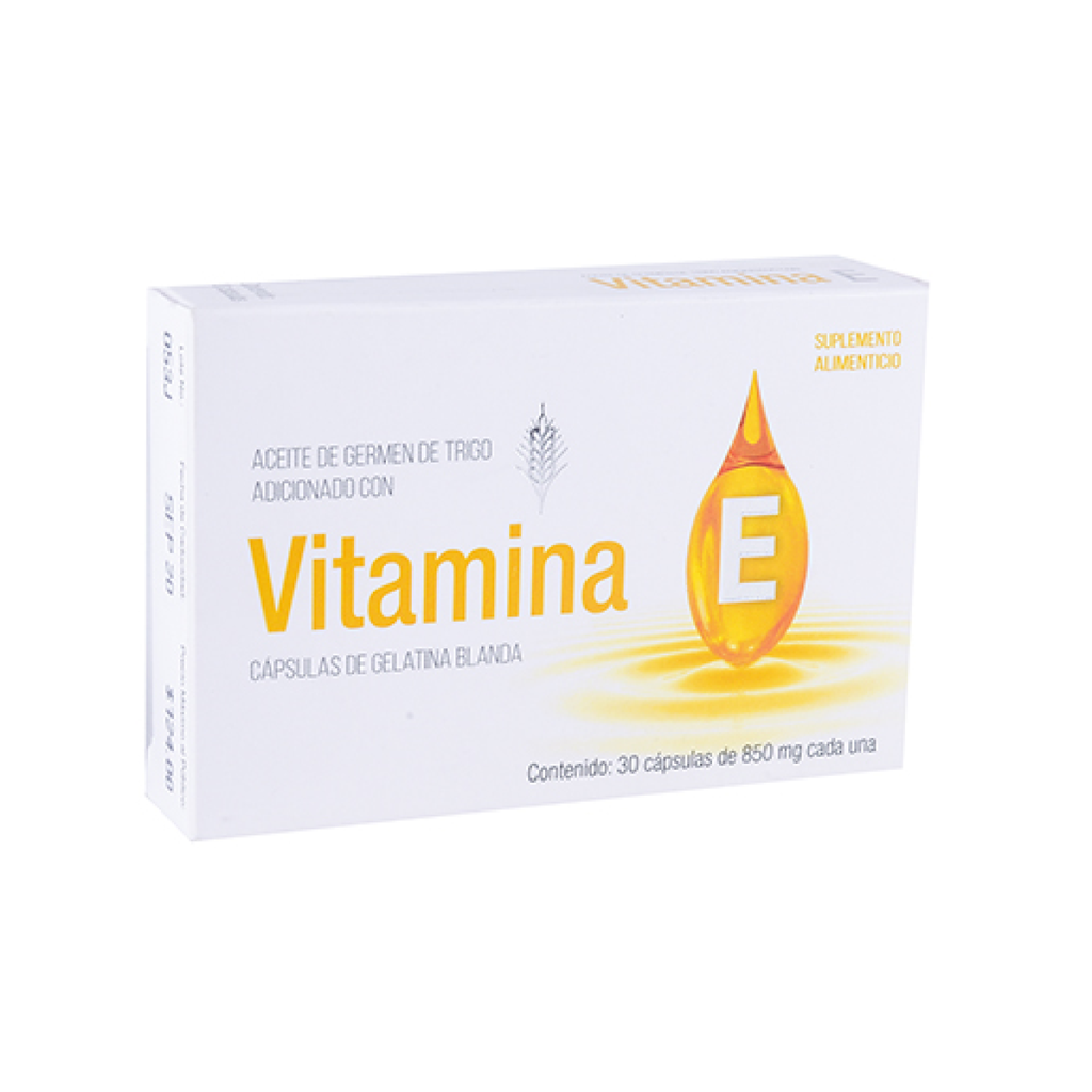 VITAMINA E 850 mg 30 Cápsula(s)