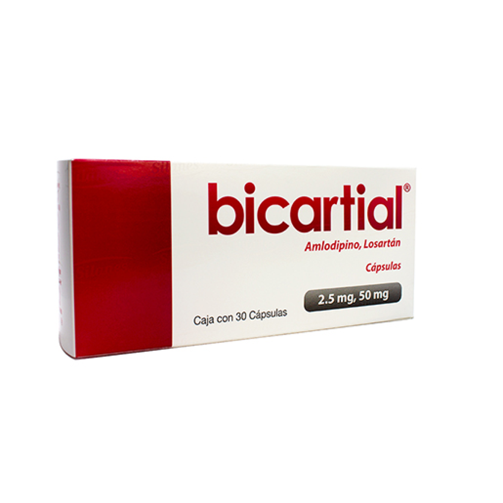 BICARTIAL 2.5/50 mg 30 Cápsula(s)
