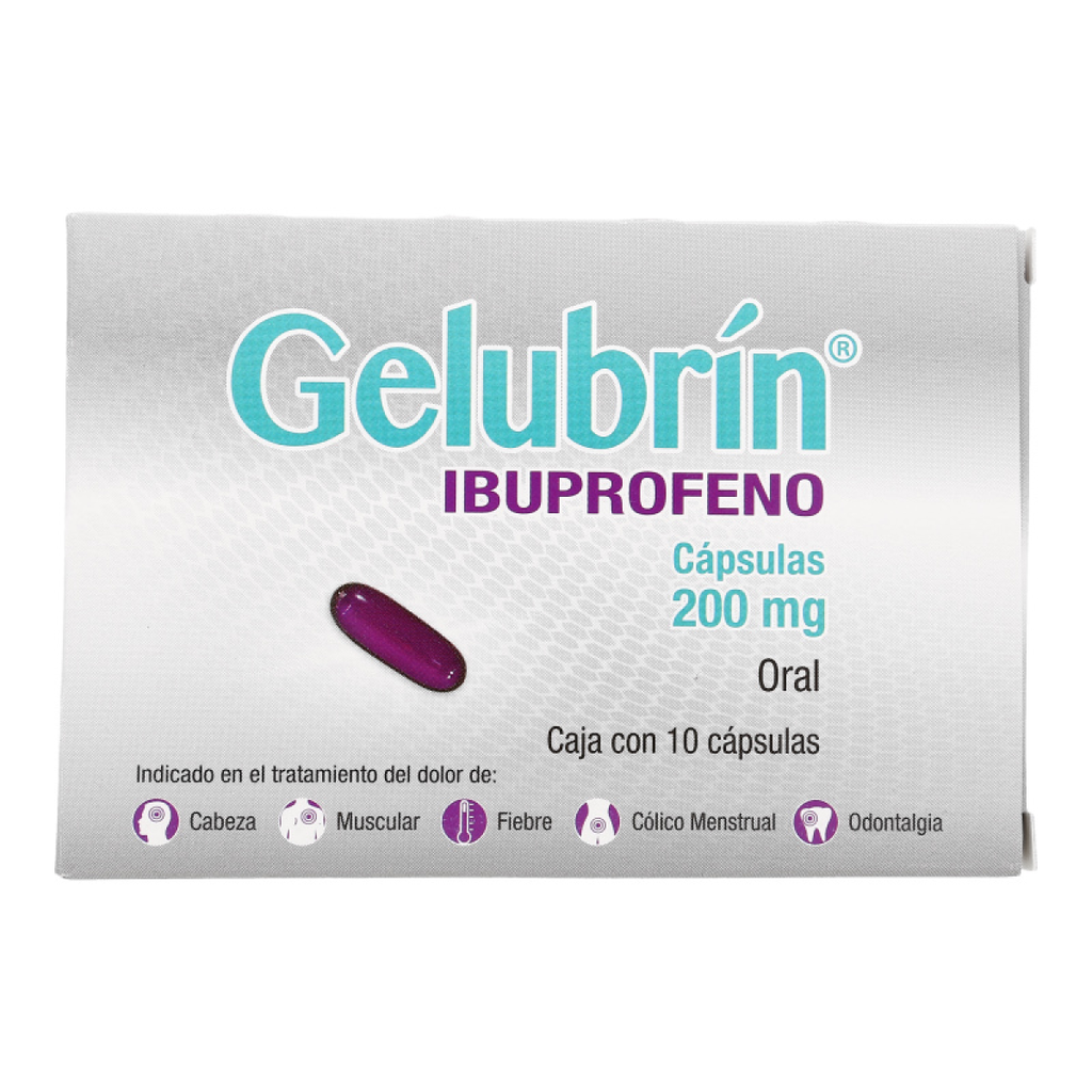 GELUBRIN 200 mg 10 Cápsula(s)
