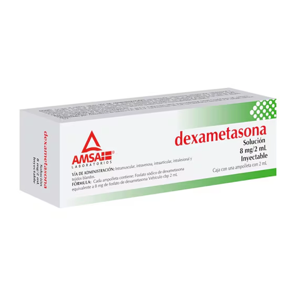 DEXAMETASONA 8 mg 1 Ampolleta