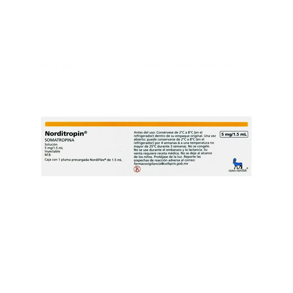 NORDITROPIN 5 mg 1 Pluma
