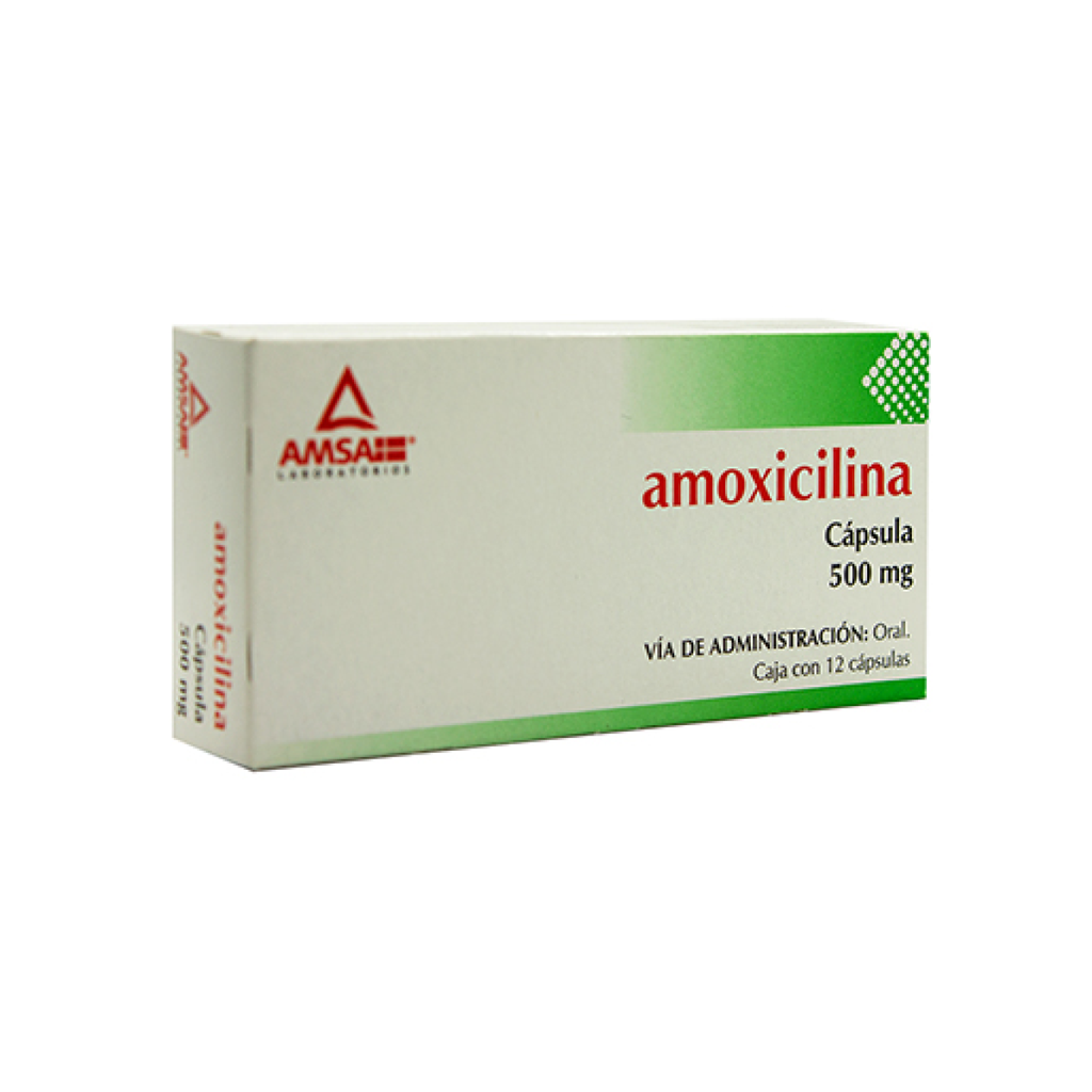 AMOXICILINA 500 mg 12 Cápsula(s)