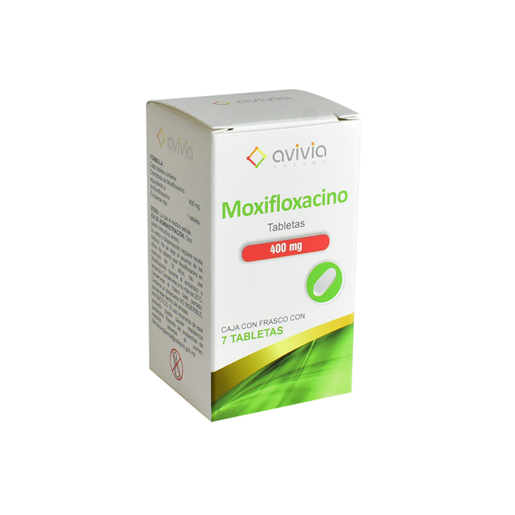 MOXIFLOXACINO 400 mg 7 Tableta(s)